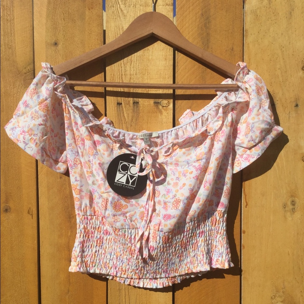 Cozy Casual Off Shoulder Blouse